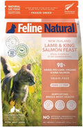 Feline Natural High Protein Dry Cat Food - Lamb & King Salmon