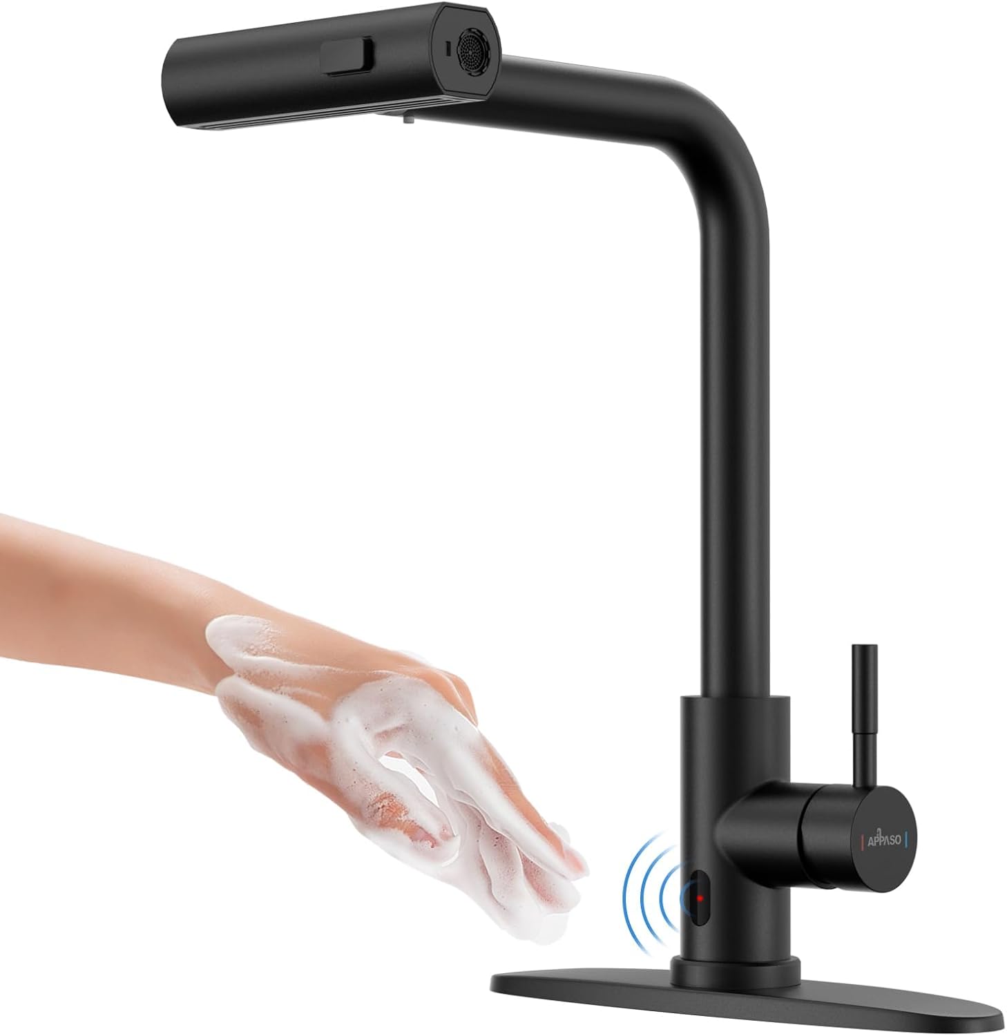 Touchless Kitchen Faucet with Pull Down Sprayer for Easy Use