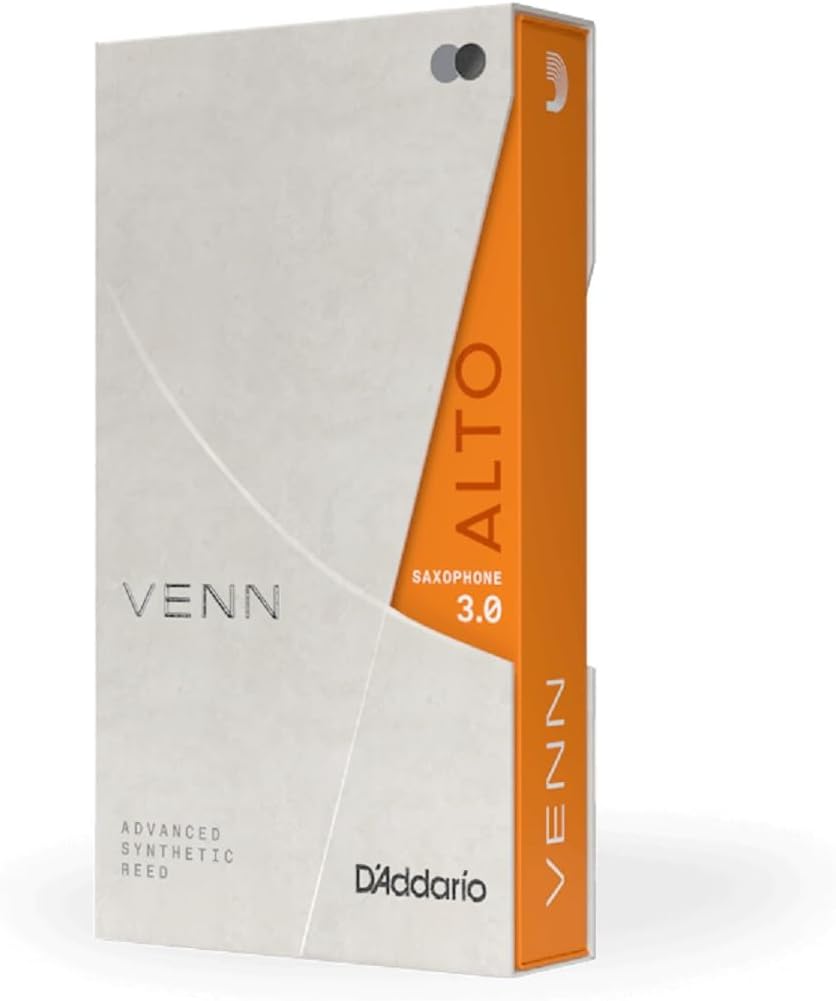 D'Addario VENN G2 Synthetic Alto Saxophone Reeds for Musicians