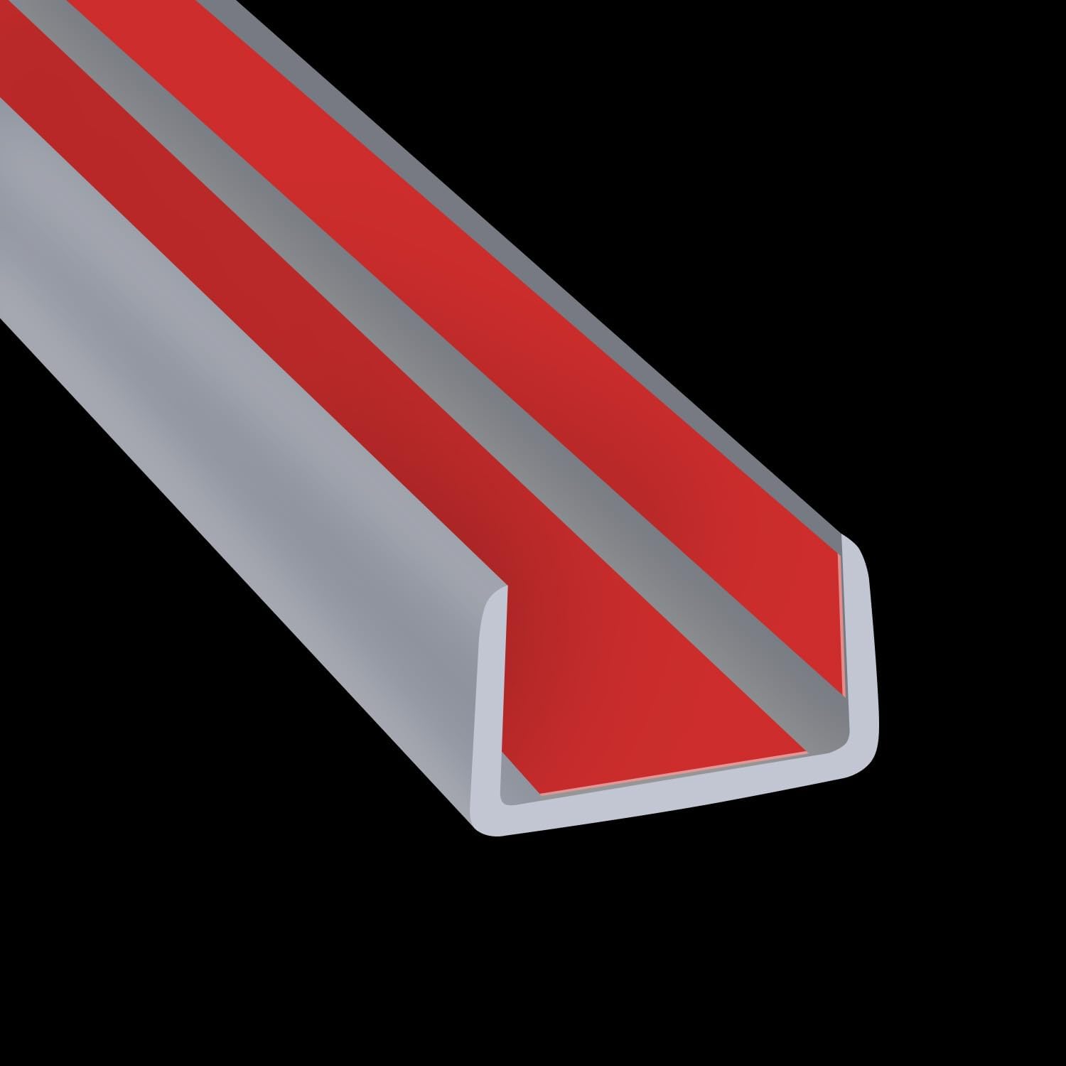 Flexible Self Adhesive U Shaped Edge Trim for Furniture Protection
