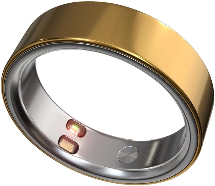 Smart Ring Health Tracker with Vibration Alerts for Women