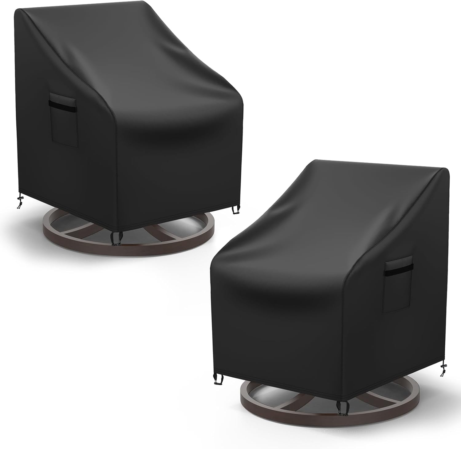 Mrrihand Patio Chair Covers for Outdoor Swivel Lounge Chairs