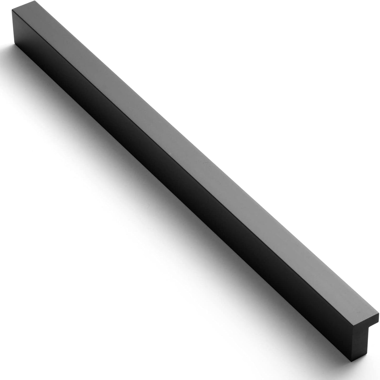 Goo-Ki Cabinet Handles 12 PCS - Stylish Black Drawer Pulls