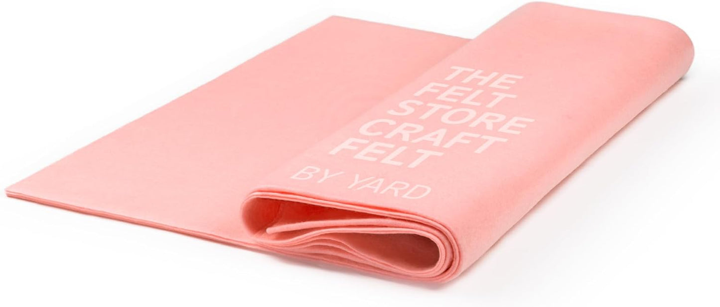 Craft Felt by The Yard - Soft, Plush, Durable Fabric for DIY