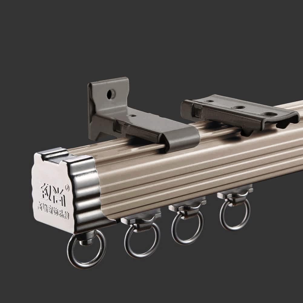Champagne 6.6ft Heavy-Duty Curtain Rails