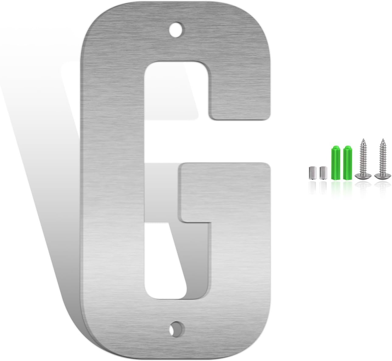 28 Inch Stainless Steel Floating Address Numbers for Modern Homes