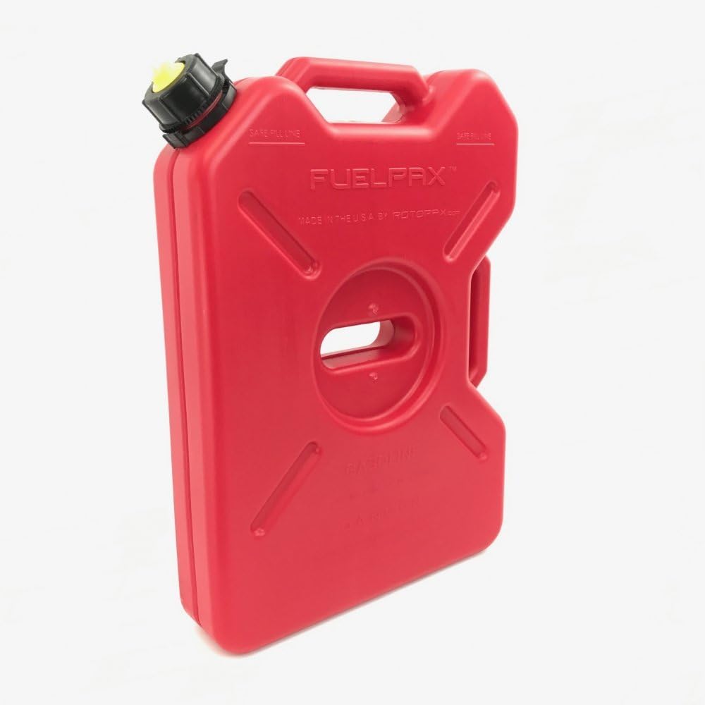 RotoPax 2.5 Gallon Fuel Container for Safe Fuel Storage