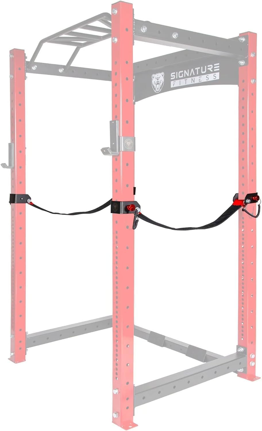 Secure your power cage with Safety Straps!