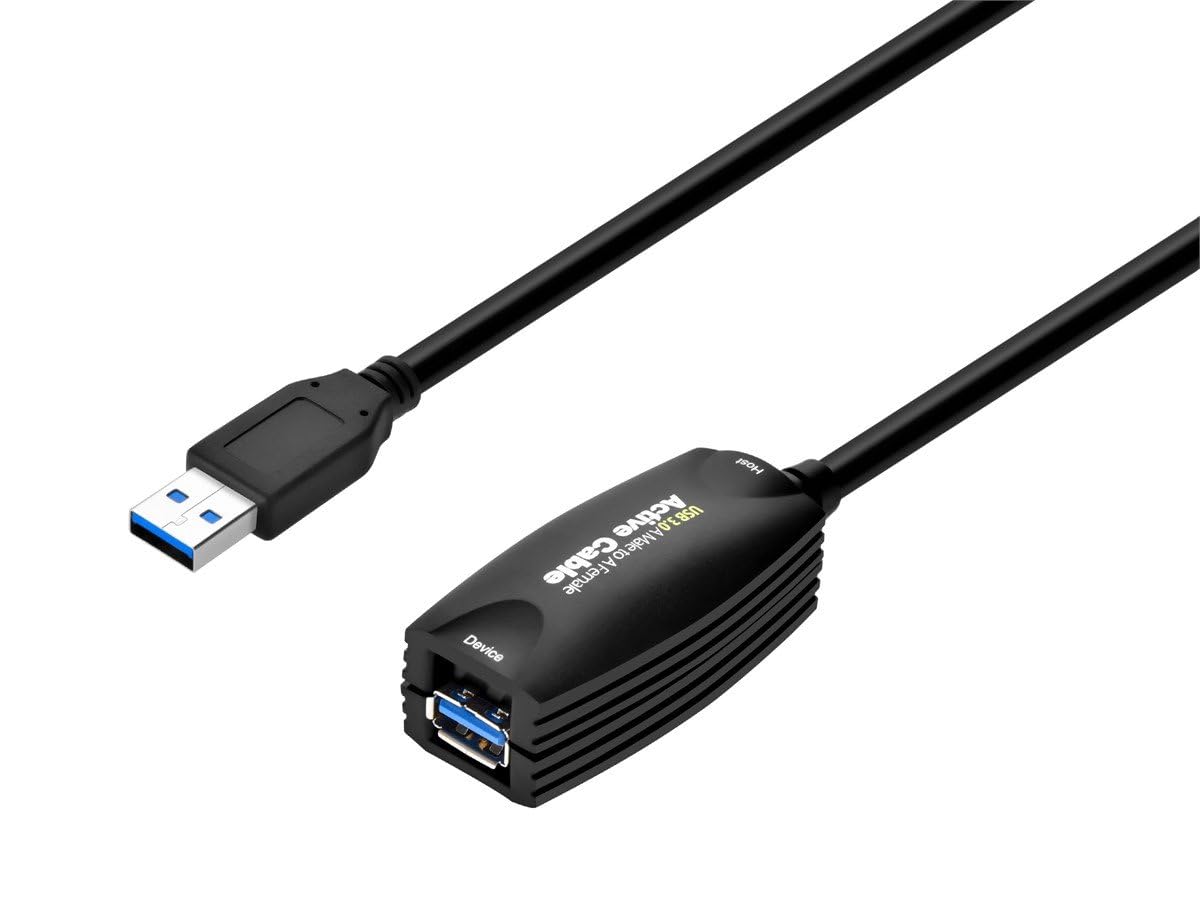 Extend USB Signals with Monoprice 5m Active Cable