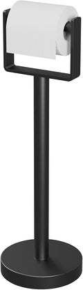 YUMORE Freestanding Toilet Paper Holder with Stable Weighted Base
