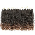 Goddess Box Braids Crochet Hair 18 in - Lightweight Pre-Looped Style