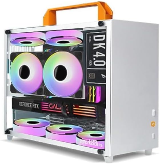 PC K88s Matx Case Small Compact Mini Tower for Gaming Setup