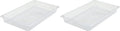 Winco 2-1/2-Inch Full Size Food Pan Pack of 2 for Storage