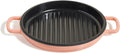 Cast Iron Hot Grill - 10.5in Enameled Indoor Grill Pan