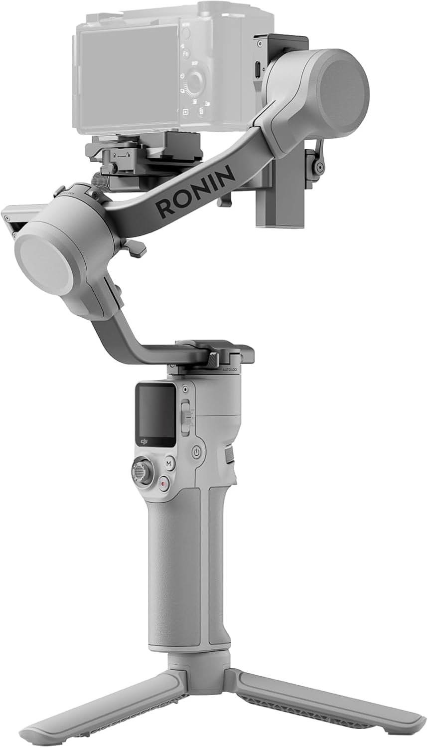 DJI RS 4 Mini Gimbal: Auto Axis Locks & Intelligent Tracking