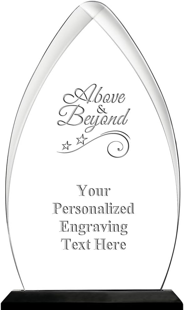 Customizable Gateway Skyline Acrylic Trophy Award for Recognition