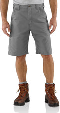 Carhartt Men's 10 in Loose Fit Canvas Utility Work Short - Generous