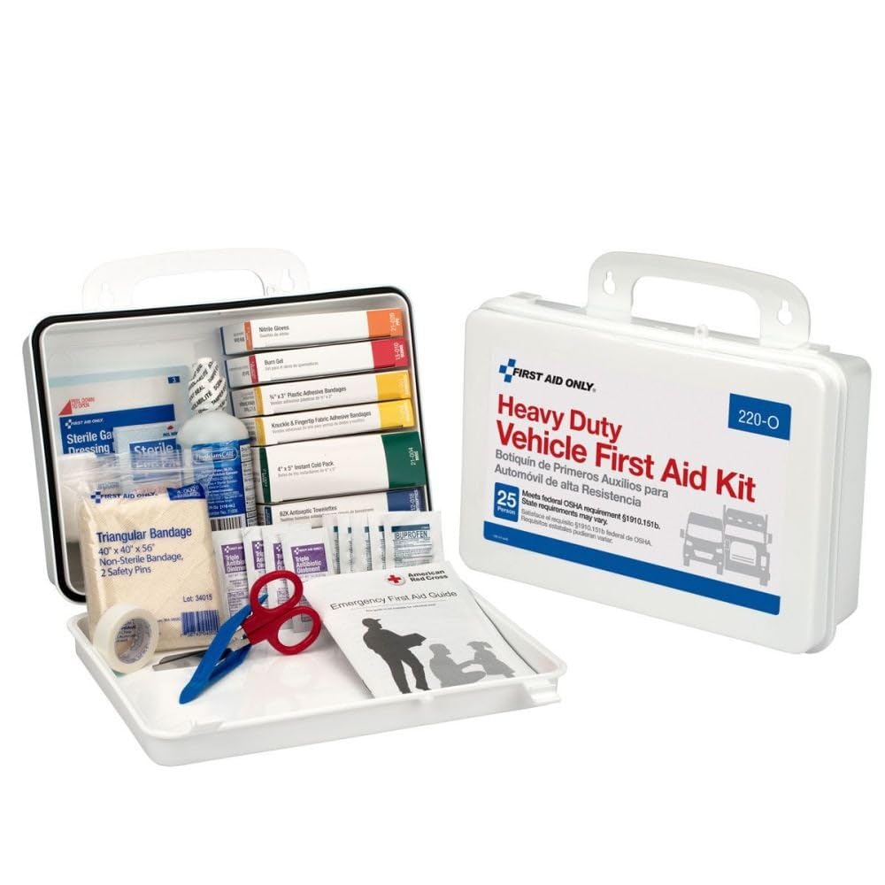 Essential Safety: First Aid Only 85 Vehicle Kit