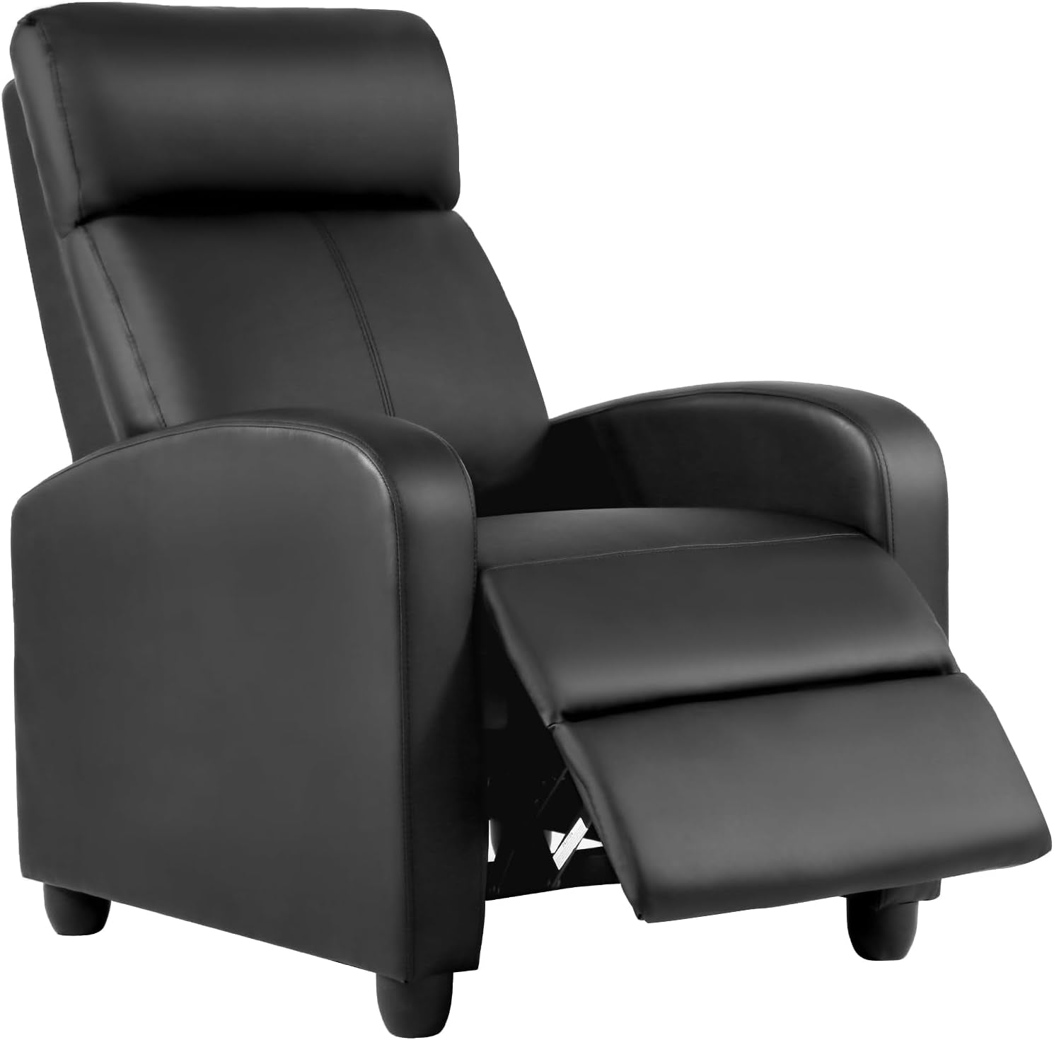 Modern Wingback Recliner Chair - Lumbar Support