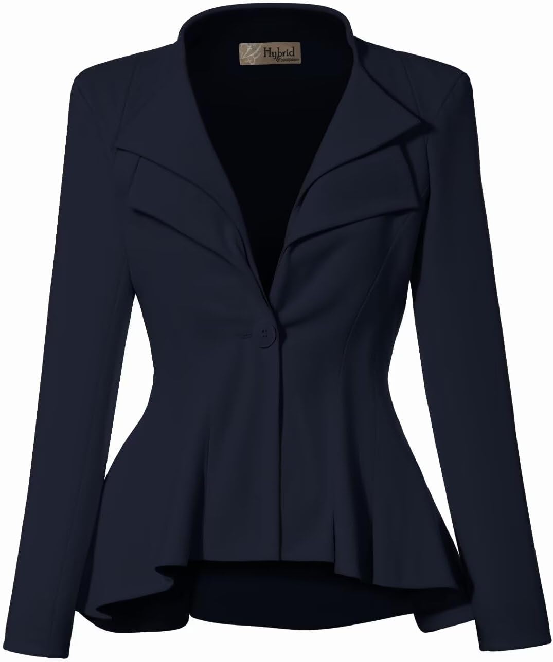 Hybrid Women's Casual Work Blazer - Stylish & Comfortable Fit