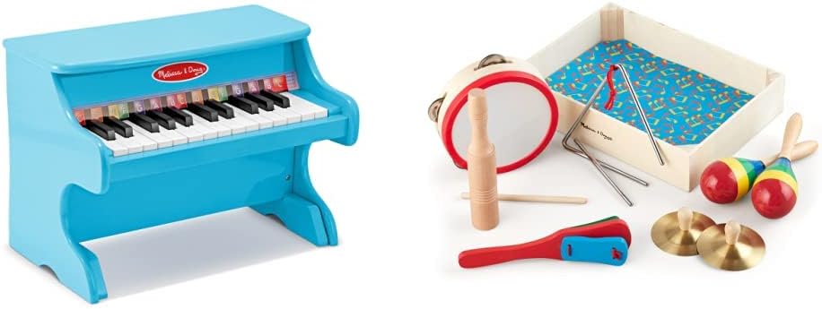 Melissa & Doug Learn-to-Play Piano with Color-Coded Songbook