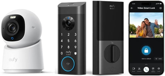 eufy Smart Lock E330 + Indoor Cam E30 Combo - Ultimate Security!