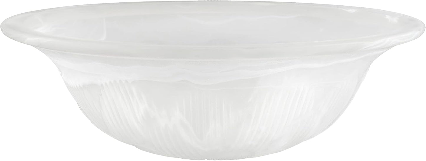Alabaster Glass Shade for Flush and Semi-Flush Mount Lighting