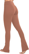 Sunzel High Waist Mini Flared Leggings for Women - Flattering Tummy