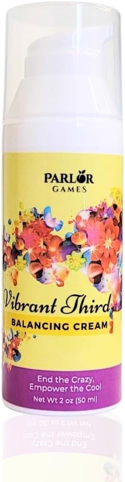Vibrant Third Natural Progesterone Cream for Menopause Relief