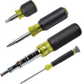 Multi-Bit Screwdriver and Nut Driver Tool Kit - Compact 4-Piece