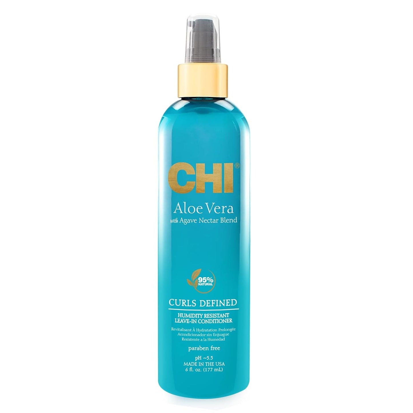 CHI Aloe Vera Leave-In Conditioner, Define Curls, Combat Frizz