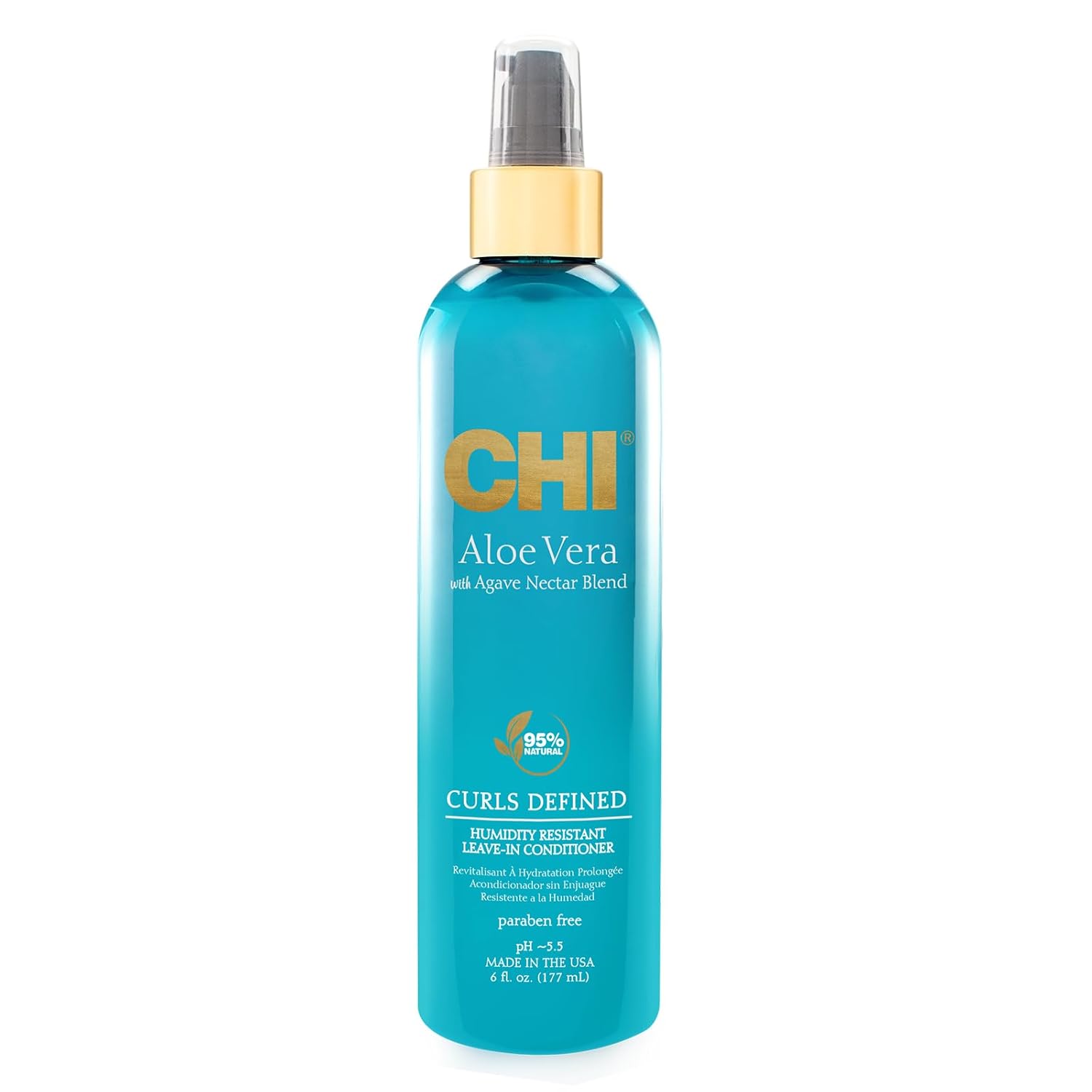 CHI Aloe Vera Leave-In Conditioner, Define Curls, Combat Frizz