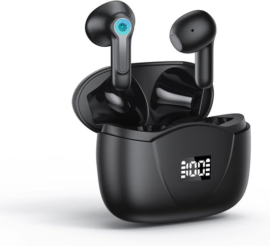 Ultra-Performance Bluetooth Earbuds: Crystal Clear Sound, 25H Playtime