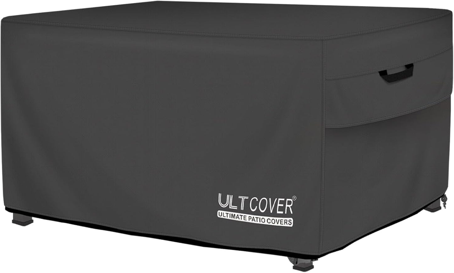 ULTCOVER Rectangular Gas Fire Pit Table Cover for 57x22 in