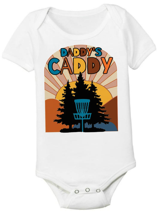 Handmade DadCaddy Short Sleeve Bodysuit - Perfect Gift!