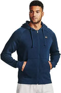 Men's Rival Fleece Full Zip Hoodie by Under Armour for Warmth