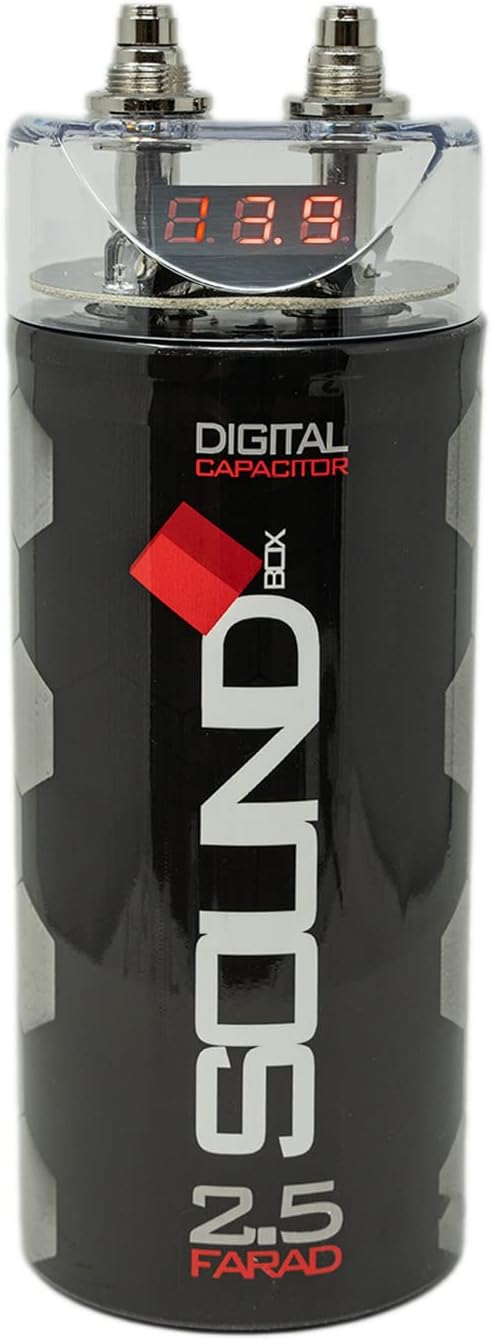 SoundBox SCAP2D 2.5 Farad Digital Capacitor for Car Audio Systems