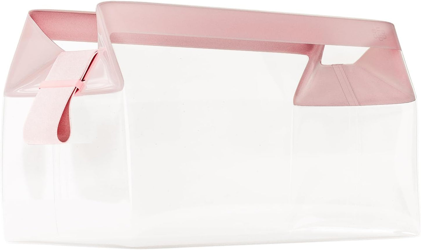 Cadence Parcel Clear Kit - Durable Leak-Resistant Toiletry Bag