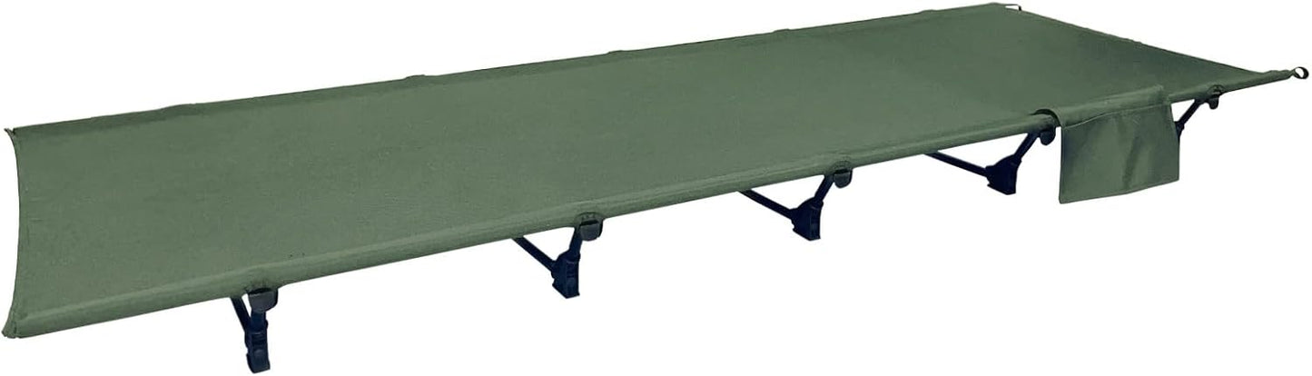 Kanggogo Portable Camping Cot: Wide, Comfortable, Waterproof, Carry 150kg