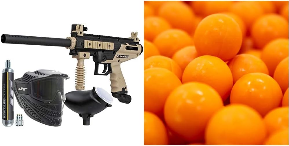 Tippmann Cronus PowerPack Basic Tan with Essential Gear Included