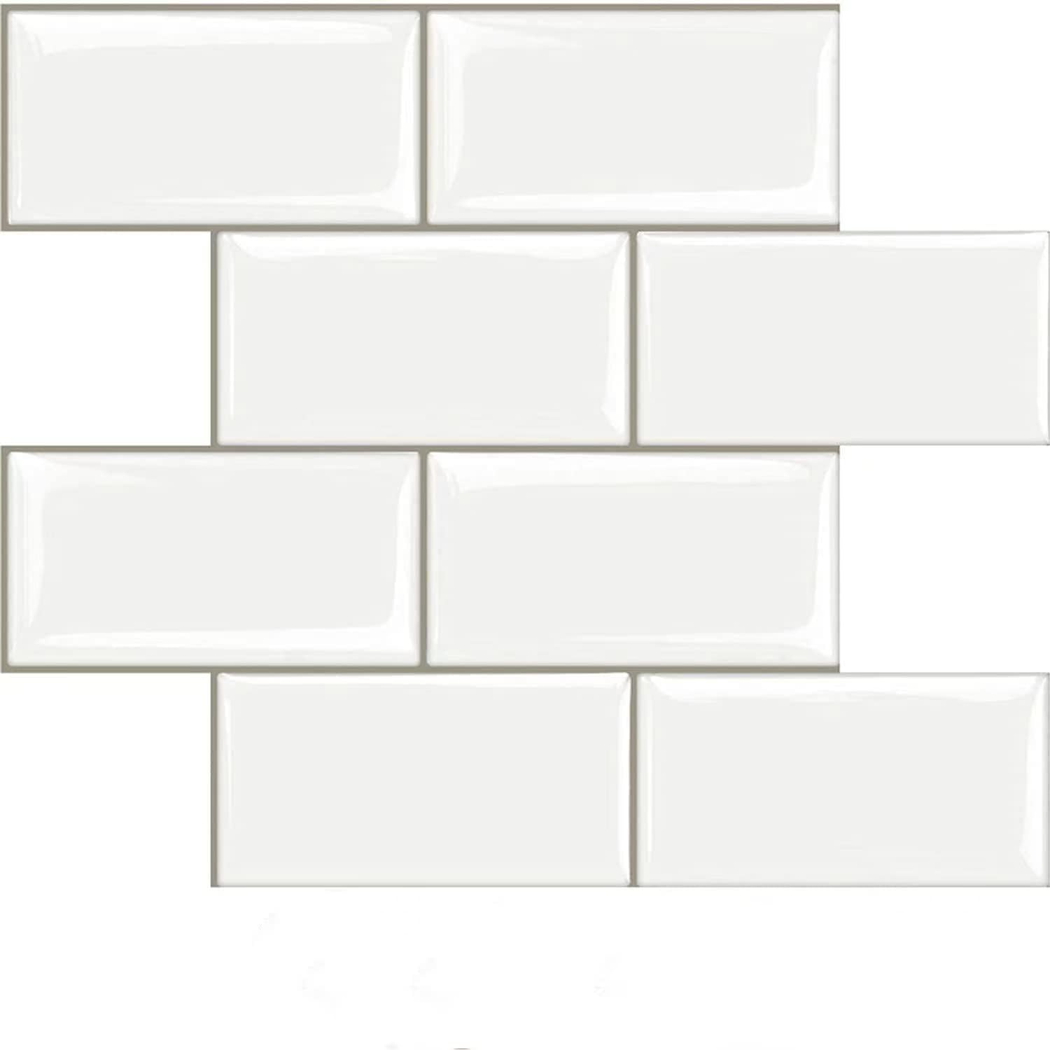 STICKGOO Peel and Stick Subway Tile for Kitchen and Bathroom