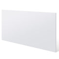 Sasylvia HDPE Sheet 1/2 in 24 in x 48 in - Durable White Plastic Board