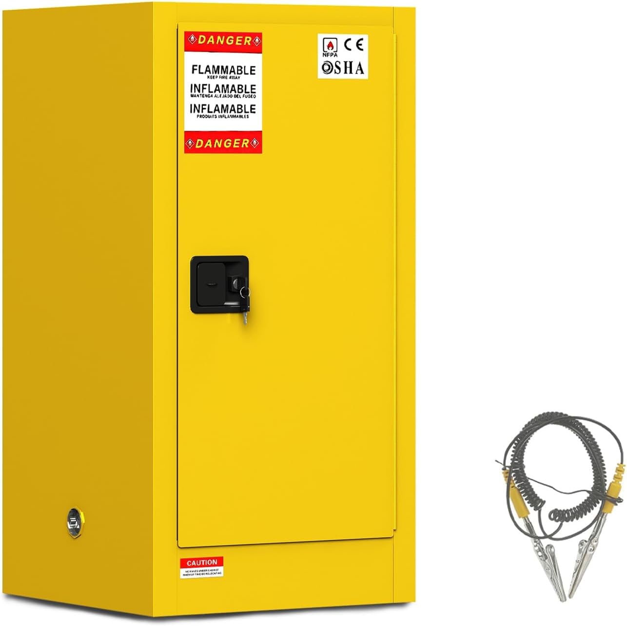 KAER Flammable Cabinet for Safe Storage of Hazardous Liquids