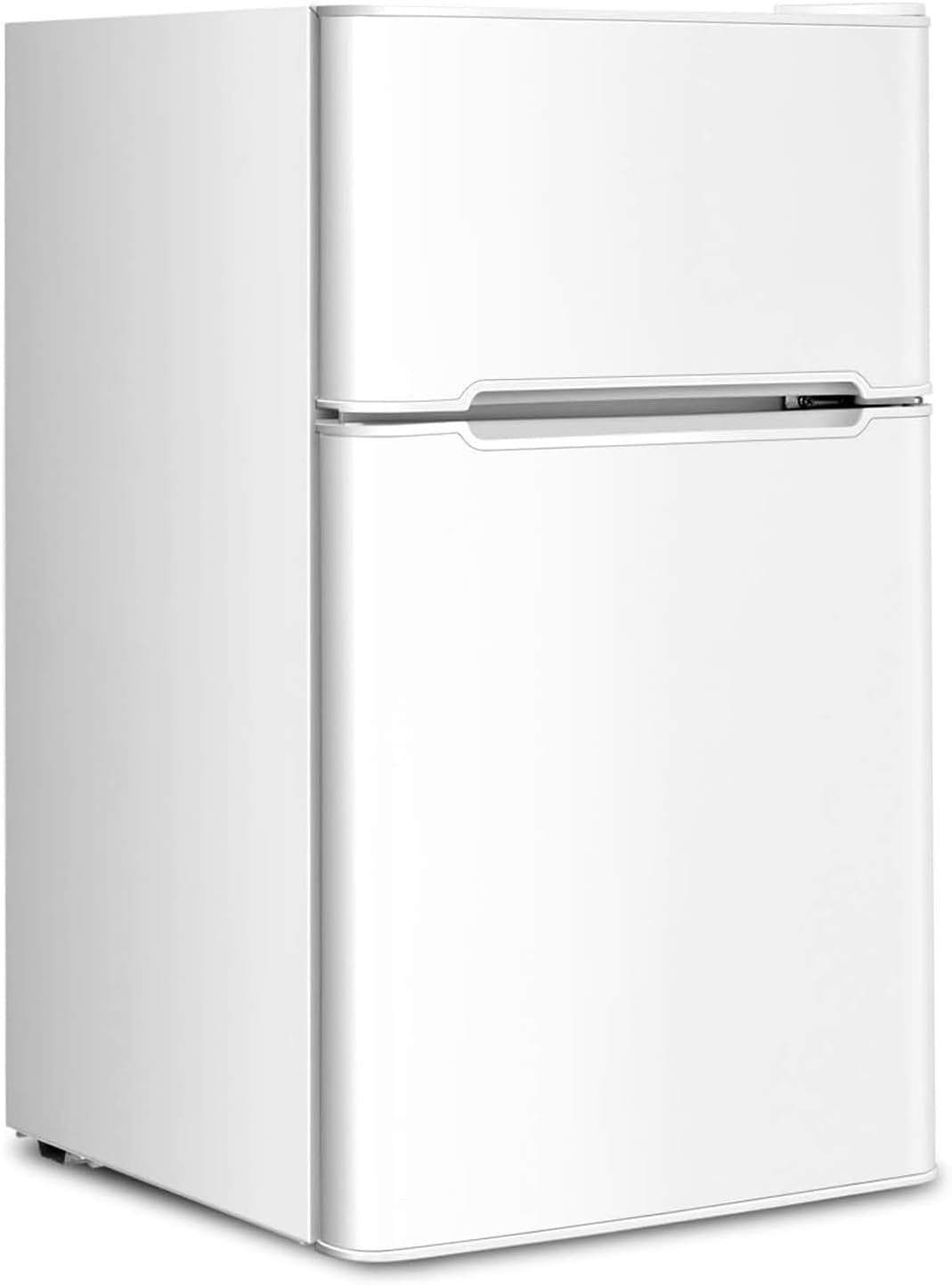 Compact Refrigerator 3.2 cu ft with Freezer for Dorms & Offices