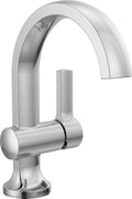 Delta Albion Chrome Bathroom Faucet 1 Hole Single Hole Vanity - Clean
