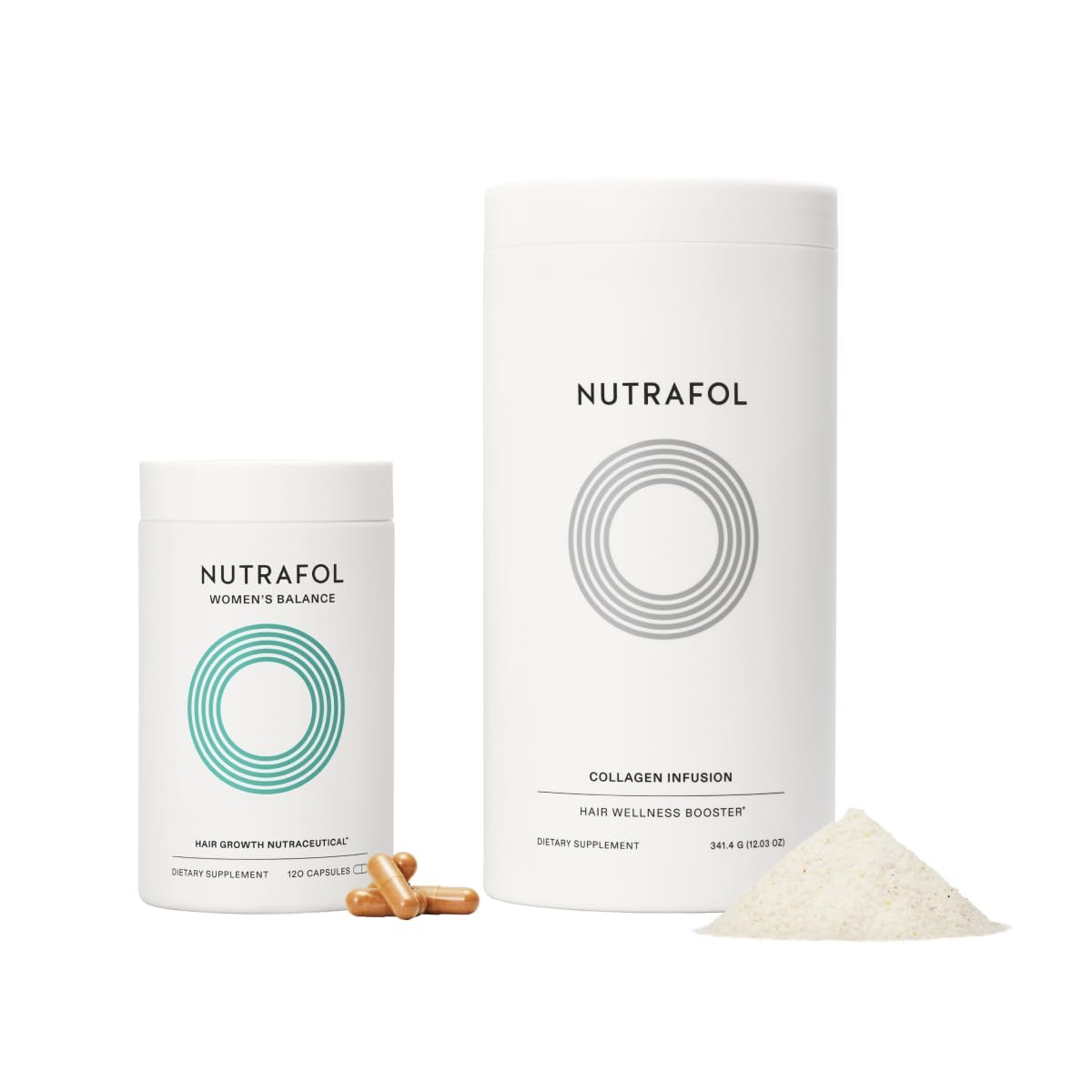 Nutrafol Women's Balance Hair Growth Supplement for Thicker Hair