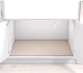 Under Sink Mat 34.25x22 Taupe - Heavy Duty Cabinet Protection