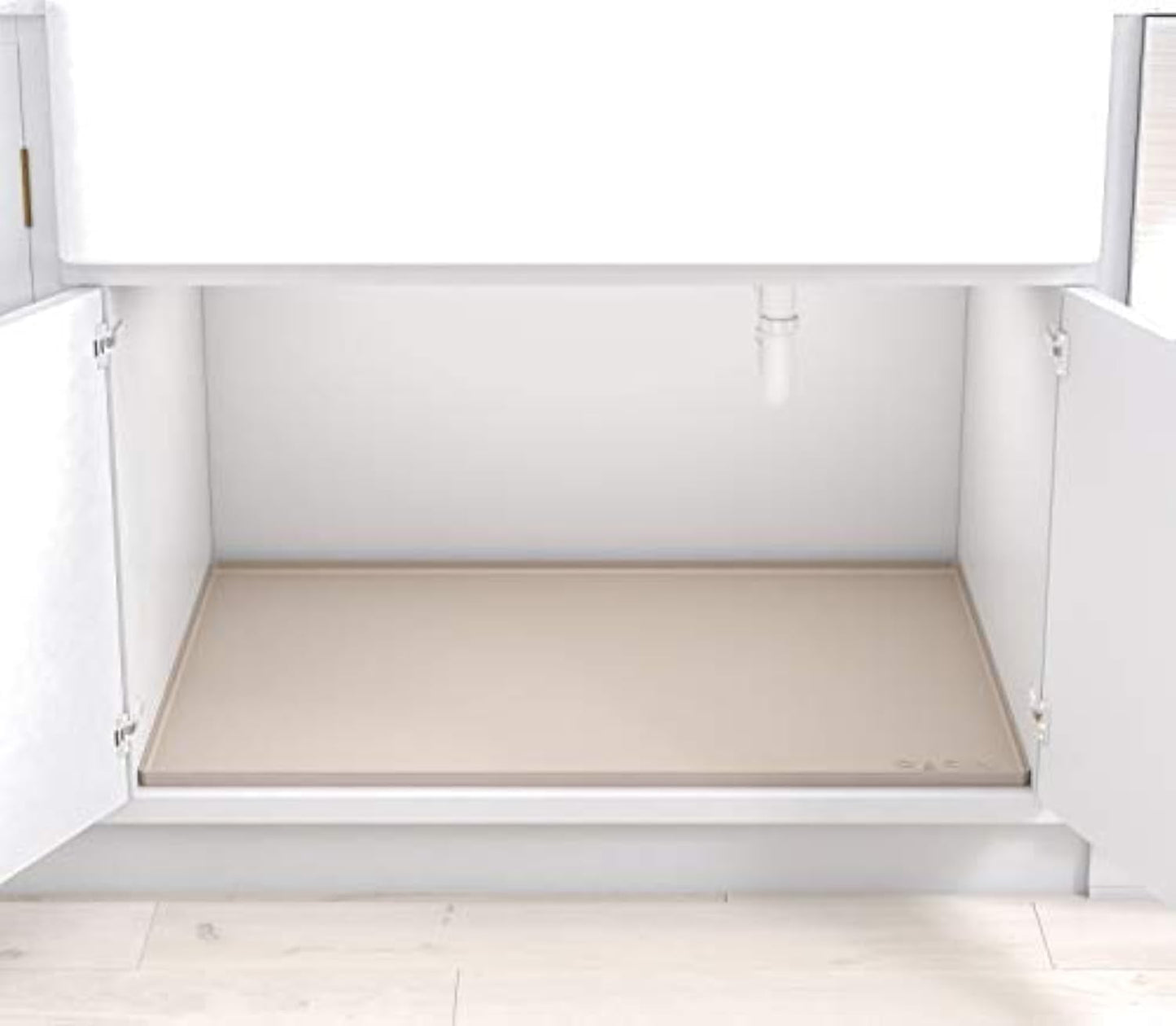 BASIN Heavy Duty Under Sink Mat for Premium Cabinet Protection