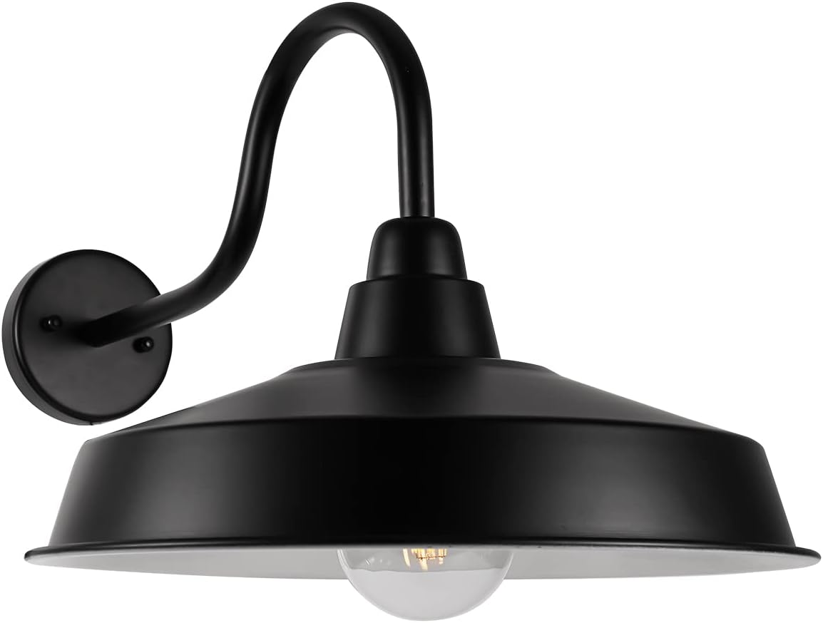 Gooseneck Barn Light Outdoor for Farmhouse and Industrial Spaces