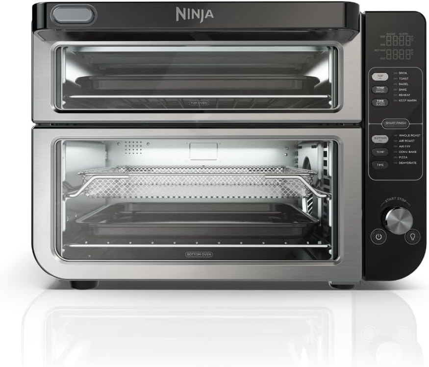 Ninja 12-in-1 Double Oven with FlexDoor & Air Fry, Stainless Steel